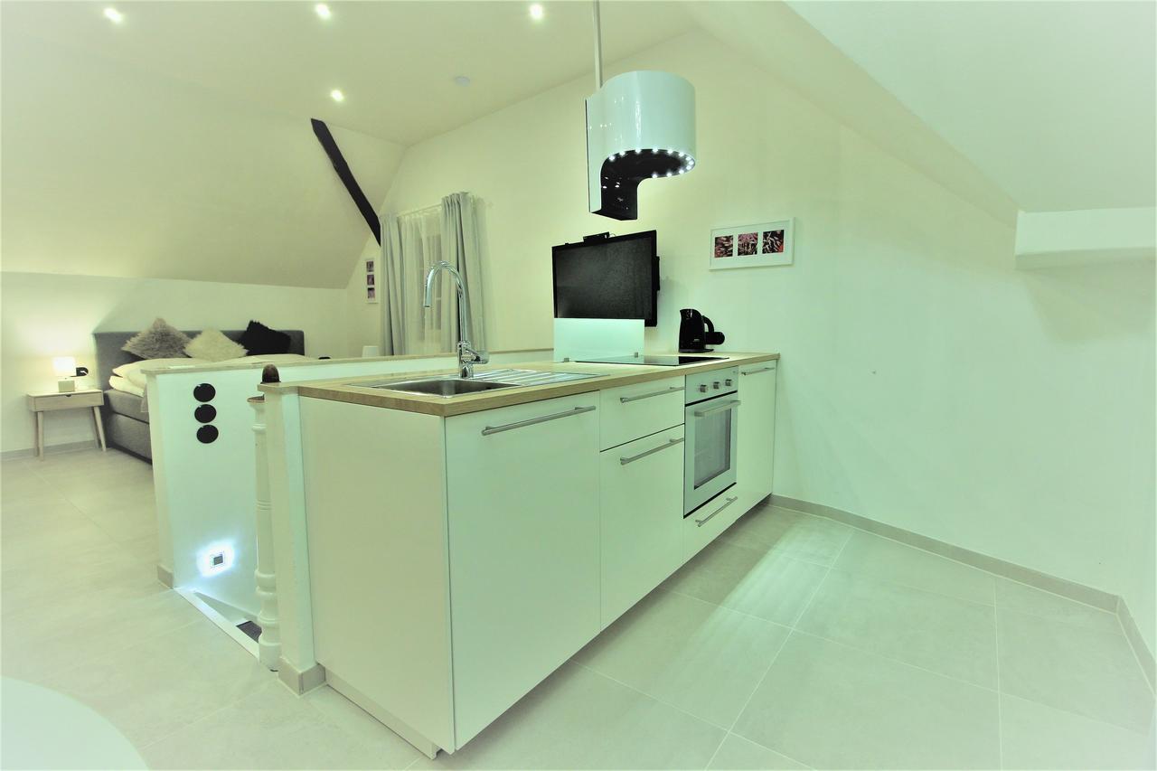 Wunderschoene Ferienwohnung Bruchhausen  エクステリア 写真
